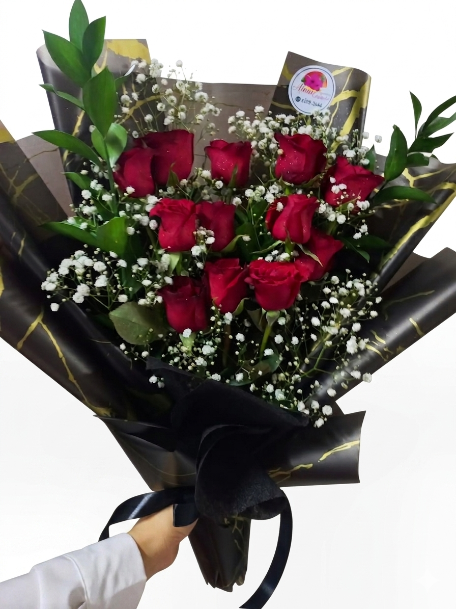 Ramo de 12 rosas